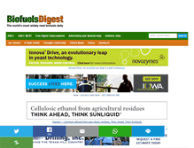 Tablet Screenshot of biofuelsdigest.com